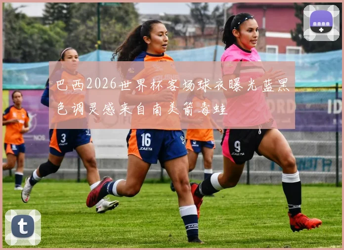巴西2026世界杯客场球衣曝光蓝黑色调灵感来自南美箭毒蛙
